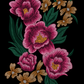 Bordado Floral por Paula pazini