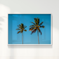 Quadro Dois coqueiros - Irmãos de Sol por Larissa Heitmann