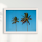 Quadro Dois coqueiros - Irmãos de Sol por Larissa Heitmann