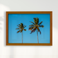 Quadro Dois coqueiros - Irmãos de Sol por Larissa Heitmann
