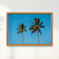 Quadro Dois coqueiros - Irmãos de Sol por Larissa Heitmann