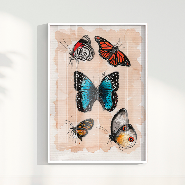 Quadro aquarelando 13 por Rayana Karoline