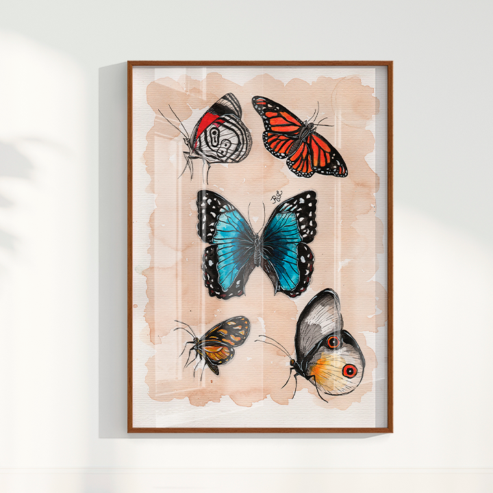 Quadro aquarelando 13 por Rayana Karoline