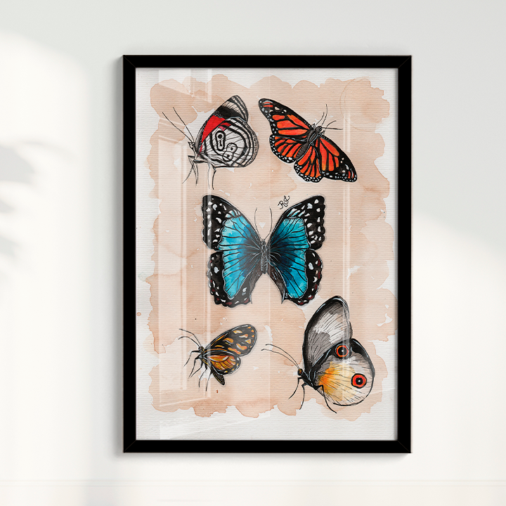 Quadro aquarelando 13 por Rayana Karoline