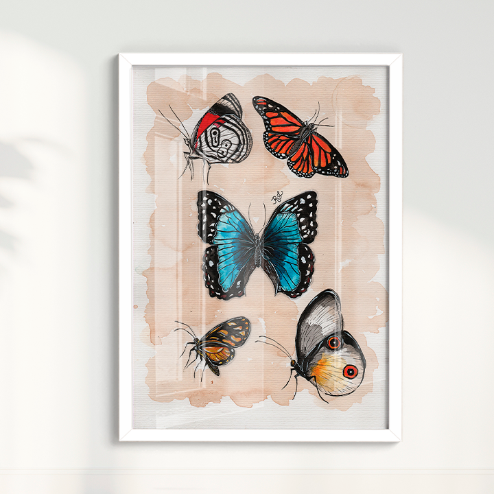 Quadro aquarelando 13 por Rayana Karoline