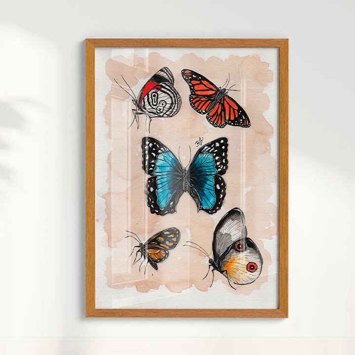 Quadro aquarelando 13 por Rayana Karoline