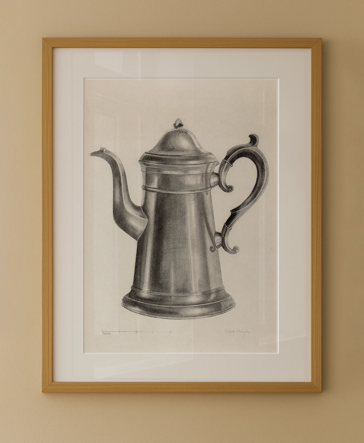 Composição de Quadros Café Vintage