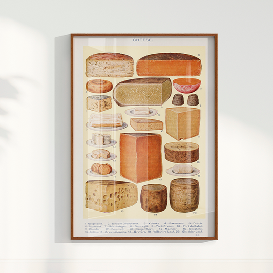 Quadro Cheese vintage poster