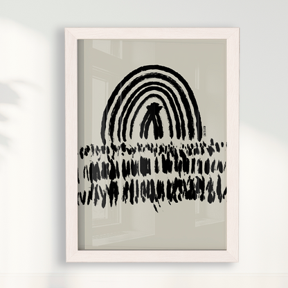 Quadro Curva Horizonte por Intui.Art