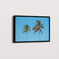 Quadro Dois coqueiros - Irmãos de Sol por Larissa Heitmann