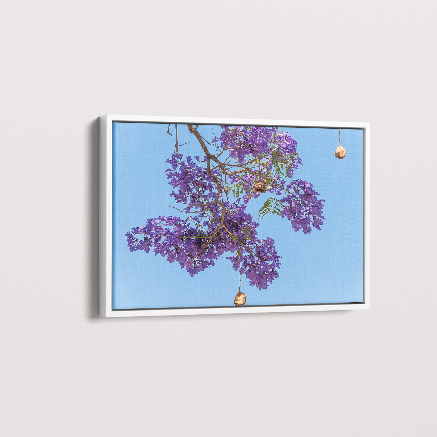 Quadro Flor de Jacarandá por Vanessa Zago