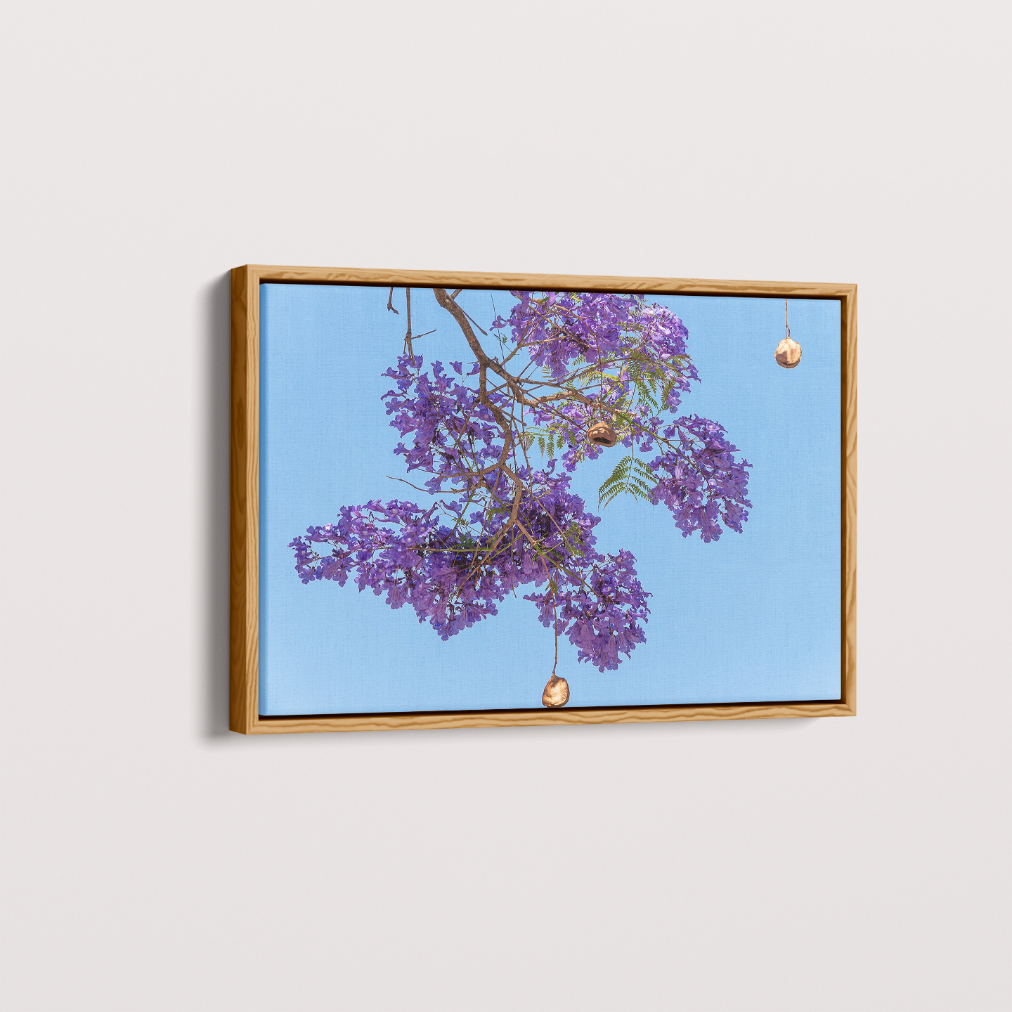 Quadro Flor de Jacarandá por Vanessa Zago