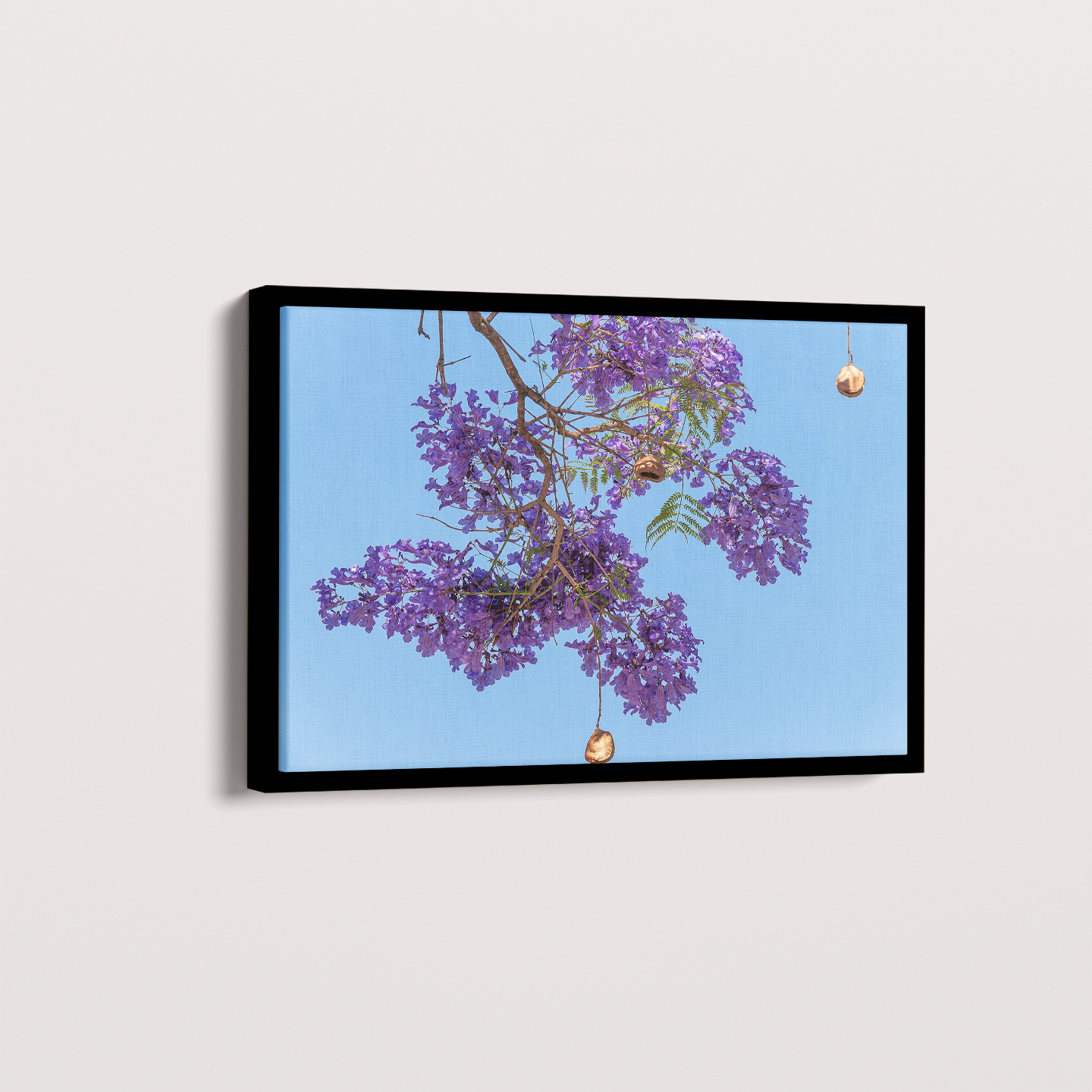 Quadro Flor de Jacarandá por Vanessa Zago
