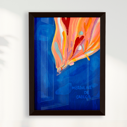 Quadro Mergulhar por Ela Marte