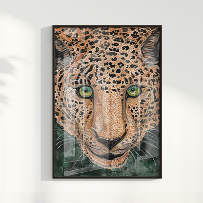 Quadro Onça Pintada por Aquarelando