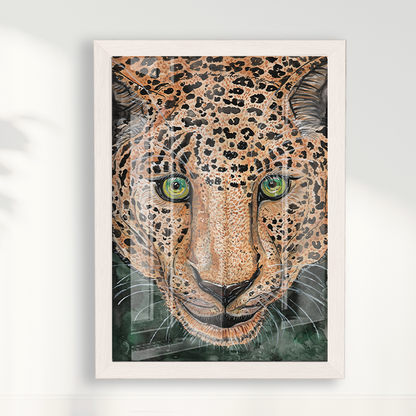 Quadro Onça Pintada por Aquarelando