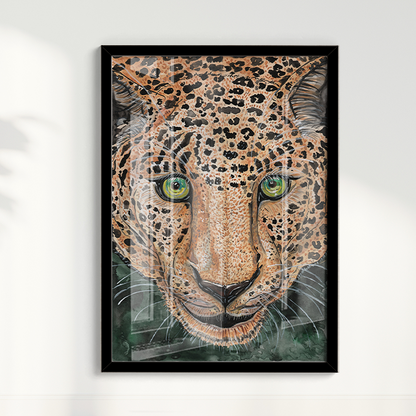 Quadro Onça Pintada por Aquarelando