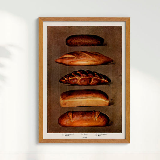 Quadro Pães Vintage