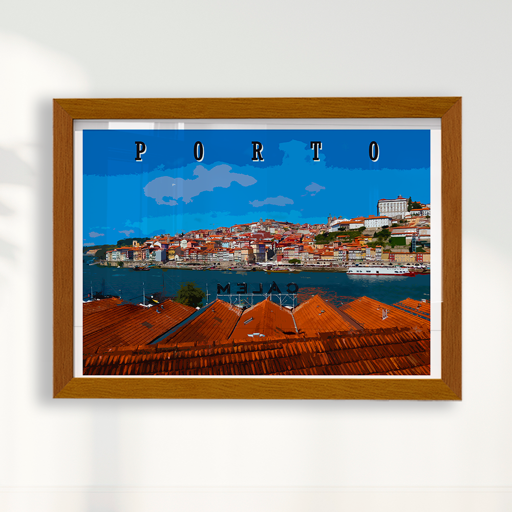 Quadro Porto por Angus Waddacor-McConill