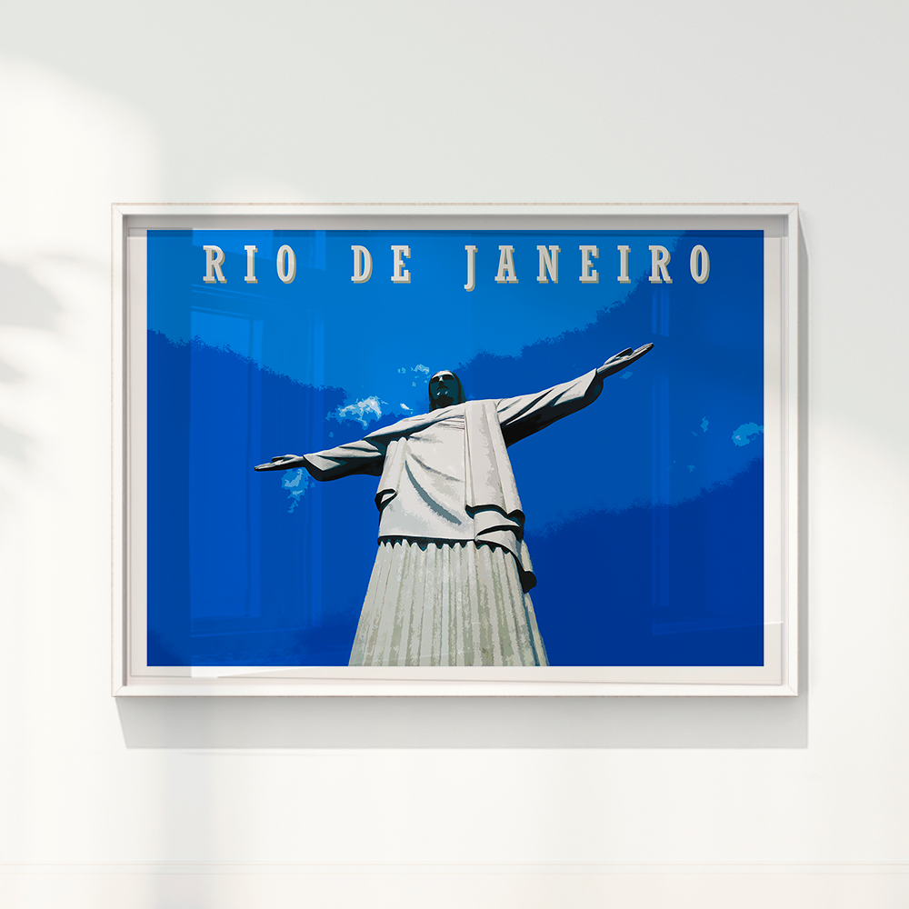 Quadro Rio de Janeiro por Angus Waddacor-McConill