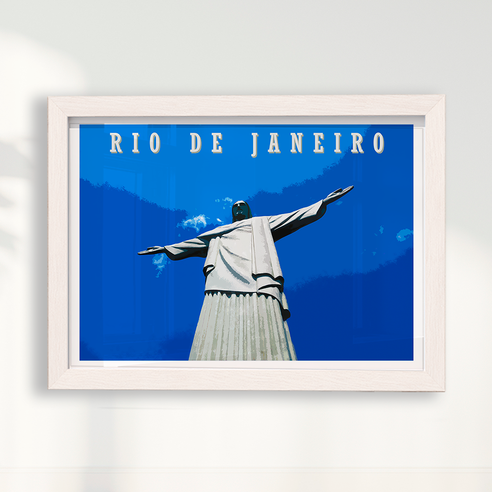 Quadro Rio de Janeiro por Angus Waddacor-McConill