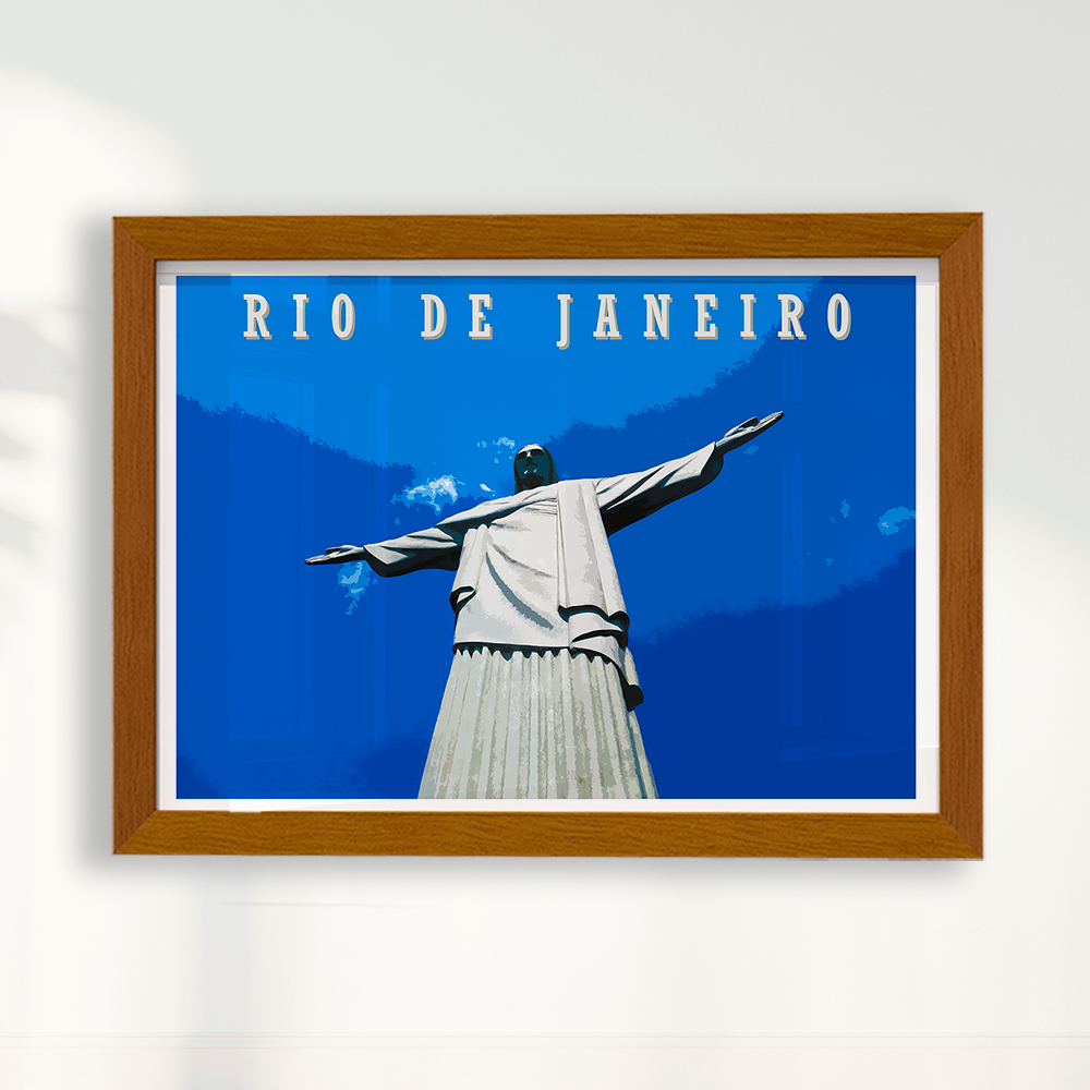 Quadro Rio de Janeiro por Angus Waddacor-McConill