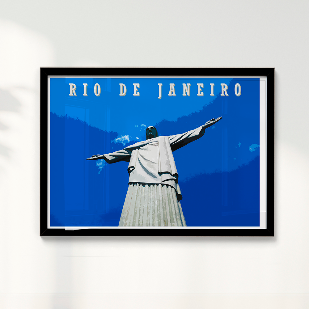 Quadro Rio de Janeiro por Angus Waddacor-McConill