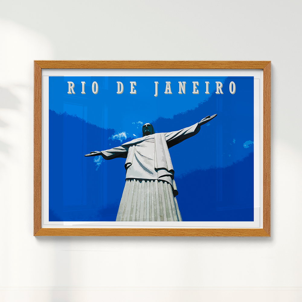 Quadro Rio de Janeiro por Angus Waddacor-McConill