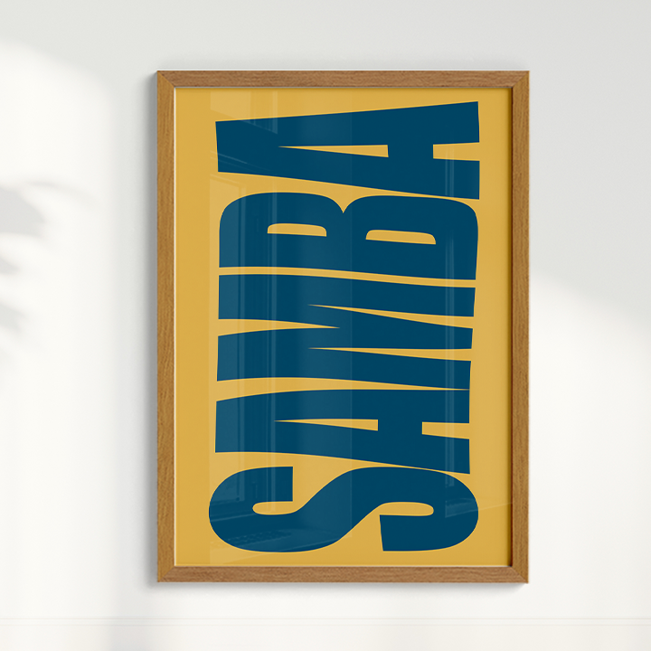 Quadro SAMBA IV - Tiragem Limitada