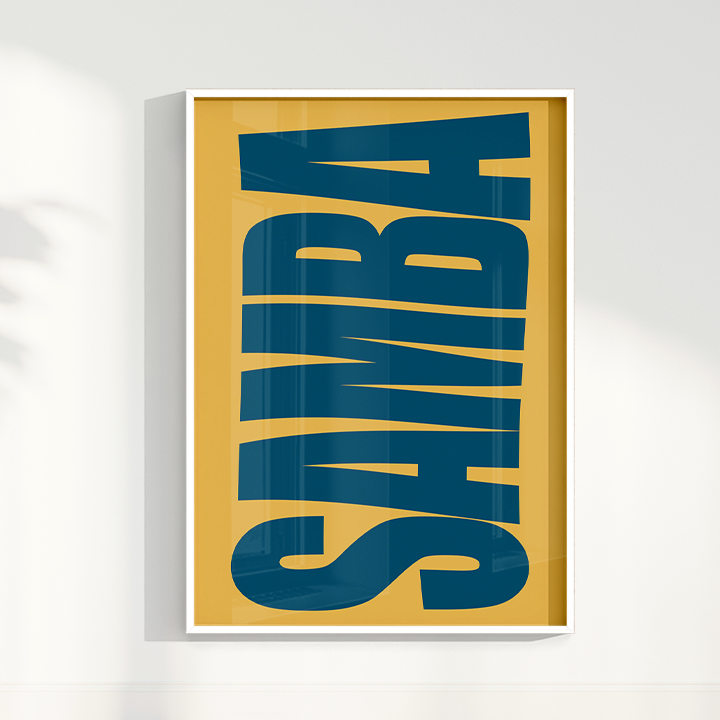 Quadro SAMBA IV - Tiragem Limitada