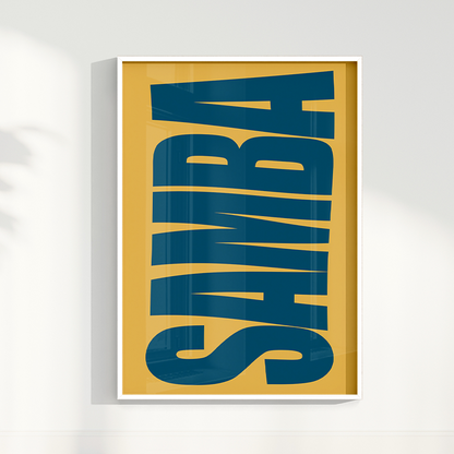 Quadro SAMBA IV - Tiragem Limitada