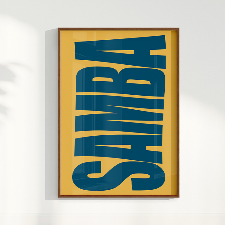 Quadro SAMBA IV - Tiragem Limitada