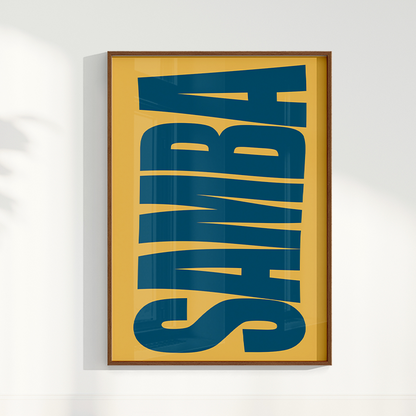 Quadro SAMBA IV - Tiragem Limitada