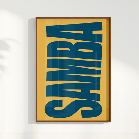 Quadro SAMBA IV - Tiragem Limitada