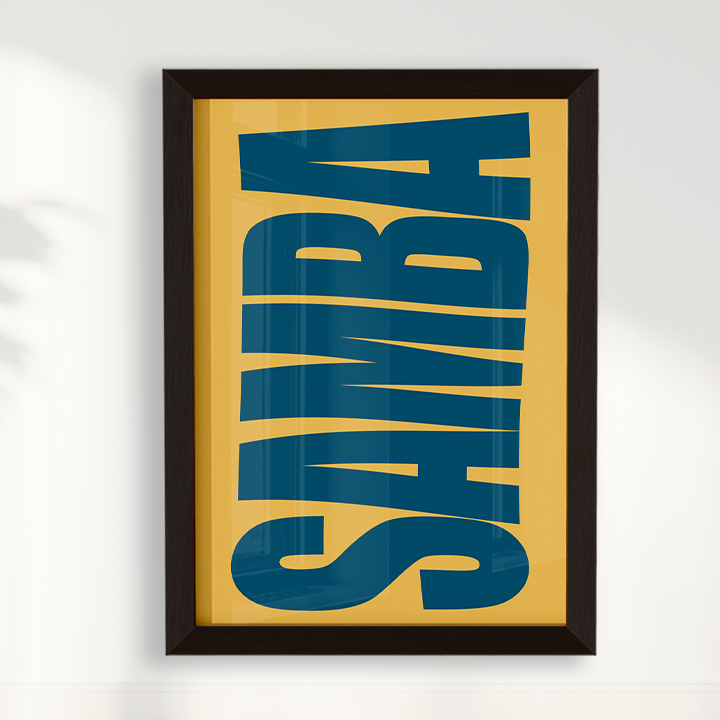 Quadro SAMBA IV - Tiragem Limitada