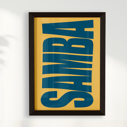Quadro SAMBA IV - Tiragem Limitada