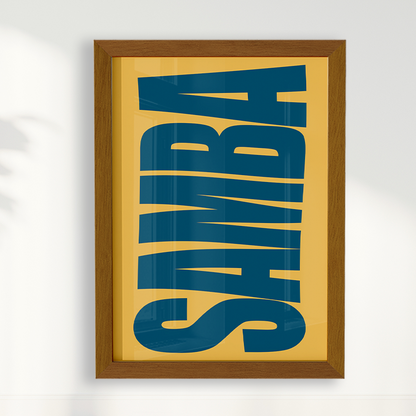 Quadro SAMBA IV - Tiragem Limitada