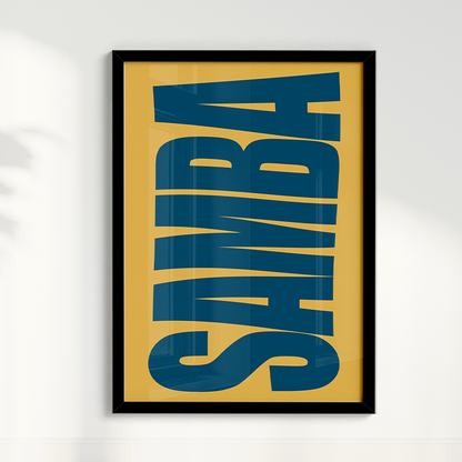 Quadro SAMBA IV - Tiragem Limitada