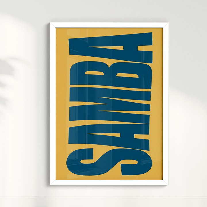 Quadro SAMBA IV - Tiragem Limitada