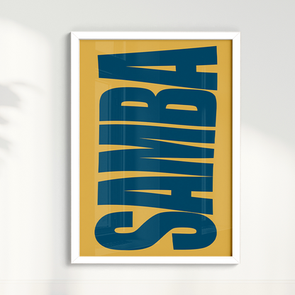 Quadro SAMBA IV - Tiragem Limitada