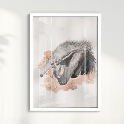 Quadro Tamanduá por Rayana Karoline