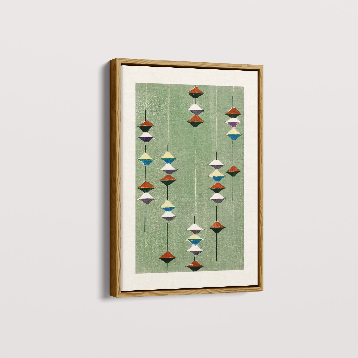 Quadro Vintage Woodblock print Furuya Korin 3