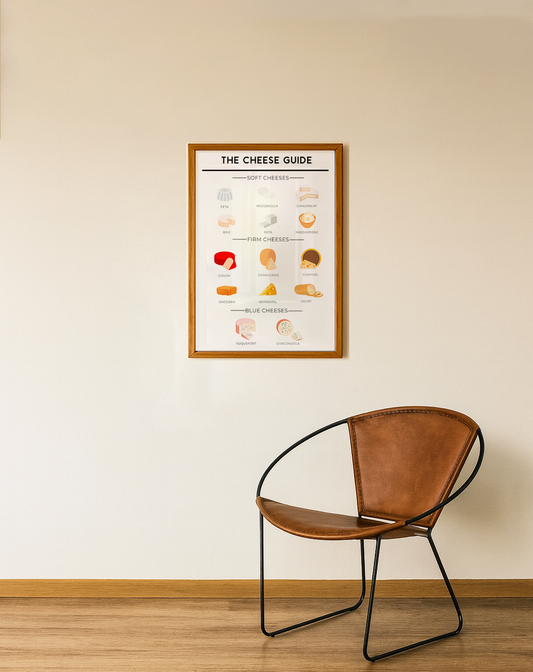 Cheese Guide tamanho A2 - Pronta Entrega