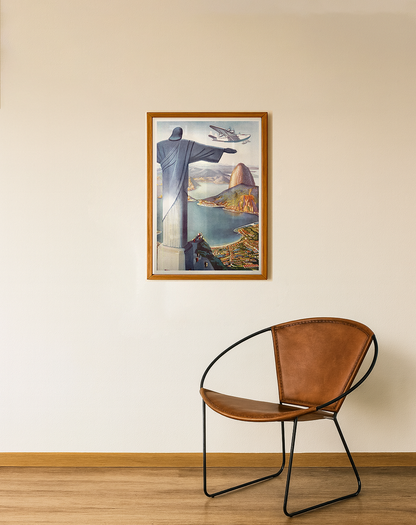 Quadro Rio de Janeiro vintage - Pronta Entrega