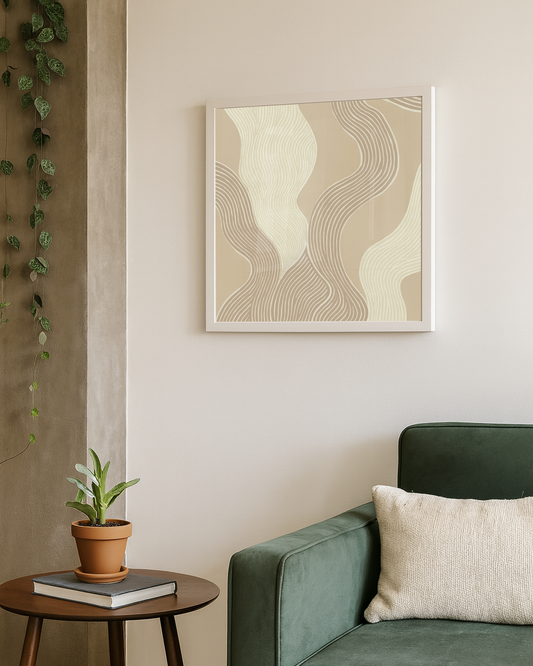 Quadro Texturas Areias I