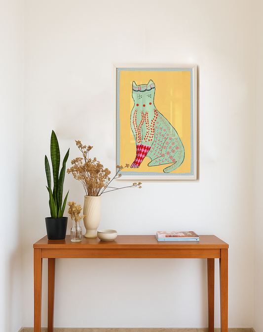 Quadro Cat Heloisa Camargo