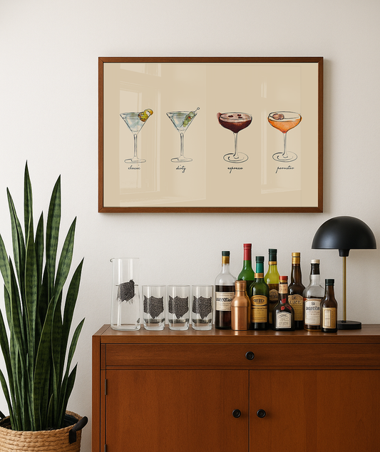 Quadro tipos de Martini