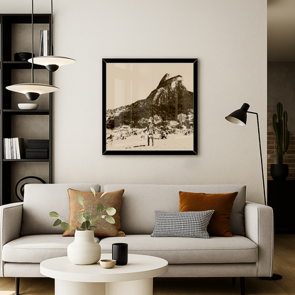 Quadro Leblon em Tons Neutros por Larissa Heitmann