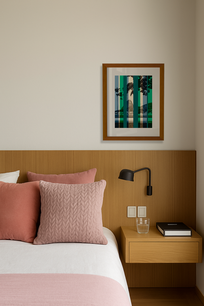 Quadro RIO - Entre Listras II por Larissa Heitmann Tiragem Limitada