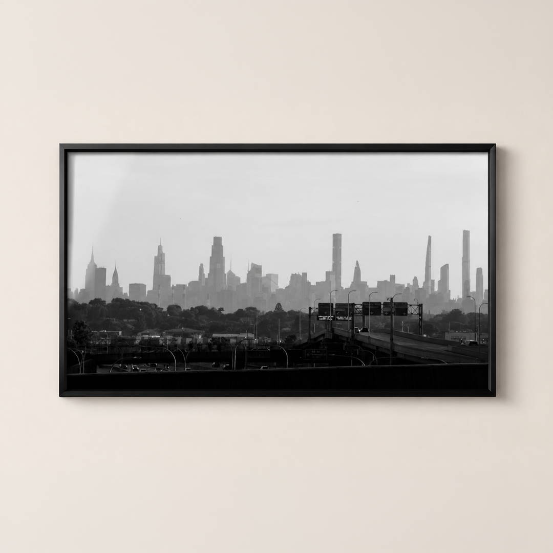 Quadro Skyline NYC por Larissa Heitmann
